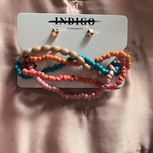 earring and bracelet set🧡